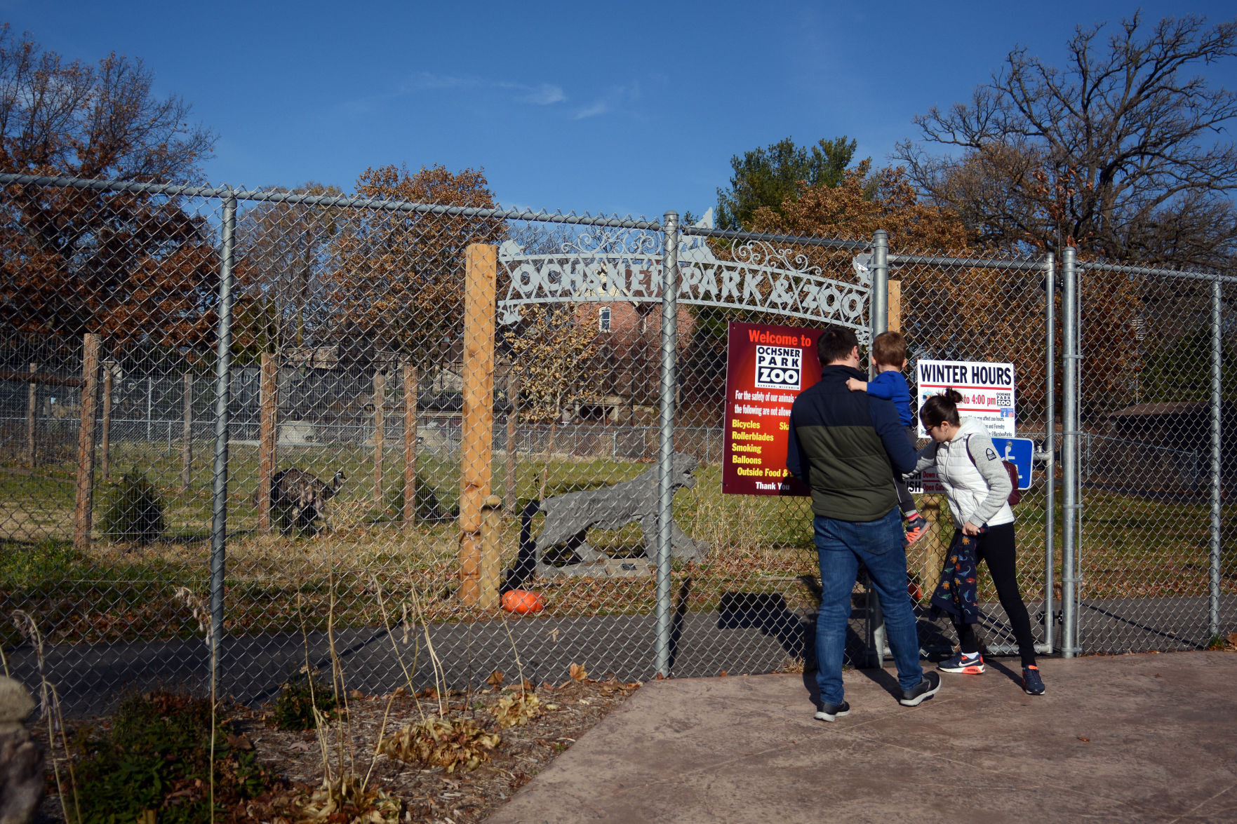 Scenes from Baraboo's Ochsner Park Zoo, Nov. 7, 2020